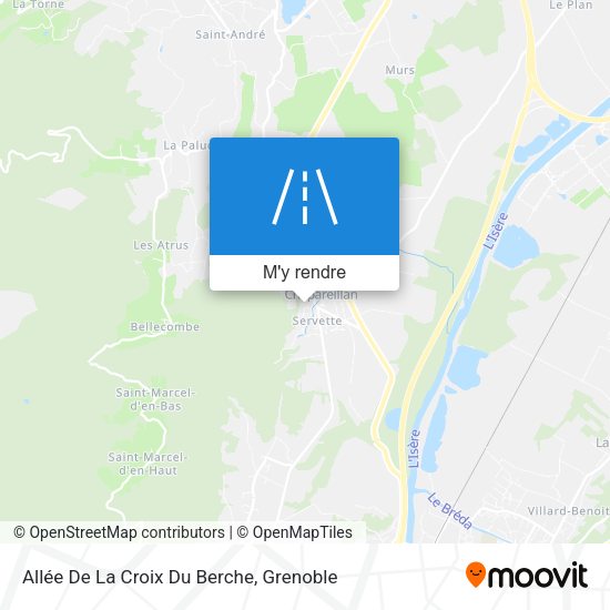 Allée De La Croix Du Berche plan