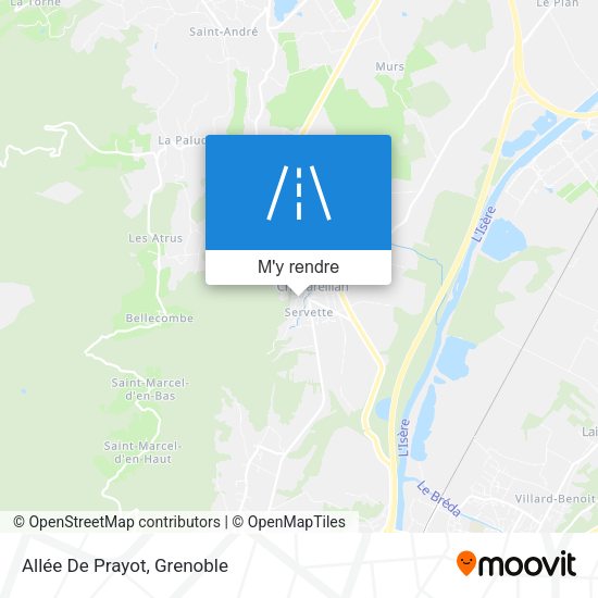 Allée De Prayot plan
