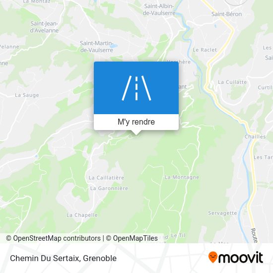 Chemin Du Sertaix plan