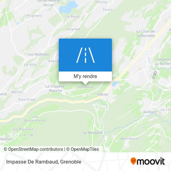 Impasse De Rambaud plan