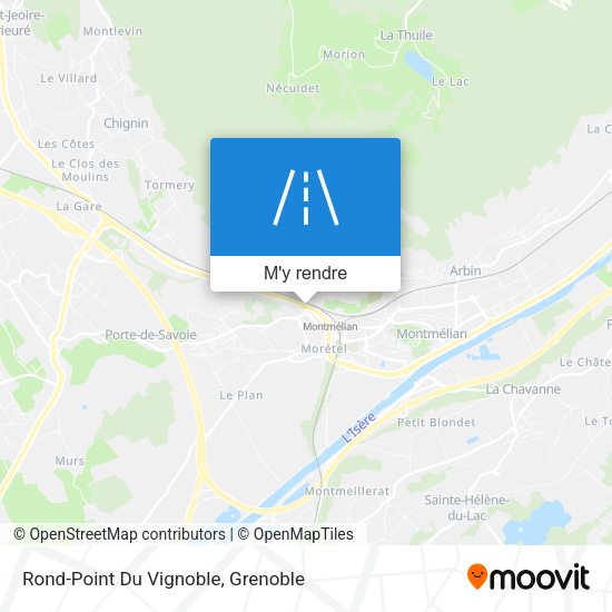 Rond-Point Du Vignoble plan