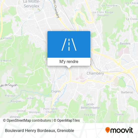 Boulevard Henry Bordeaux plan
