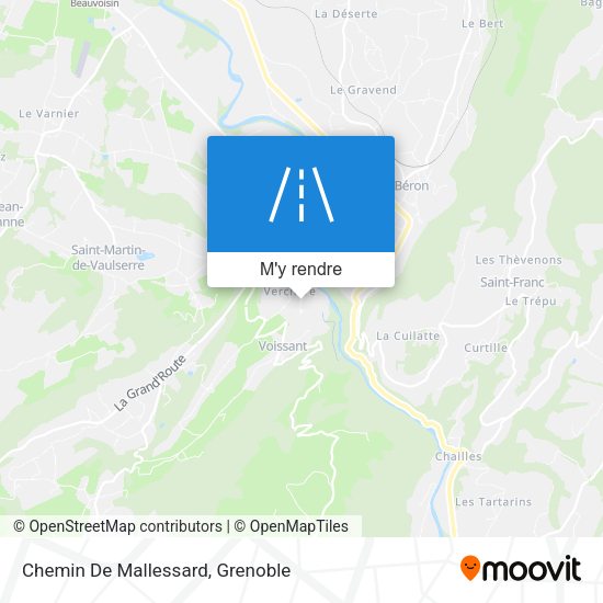 Chemin De Mallessard plan