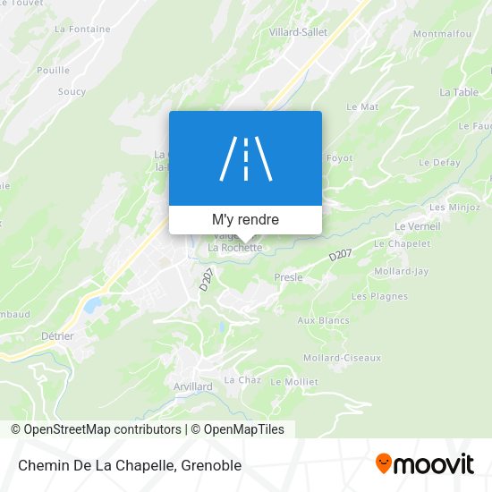 Chemin De La Chapelle plan