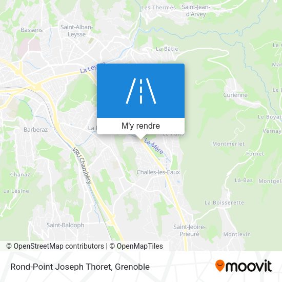 Rond-Point Joseph Thoret plan