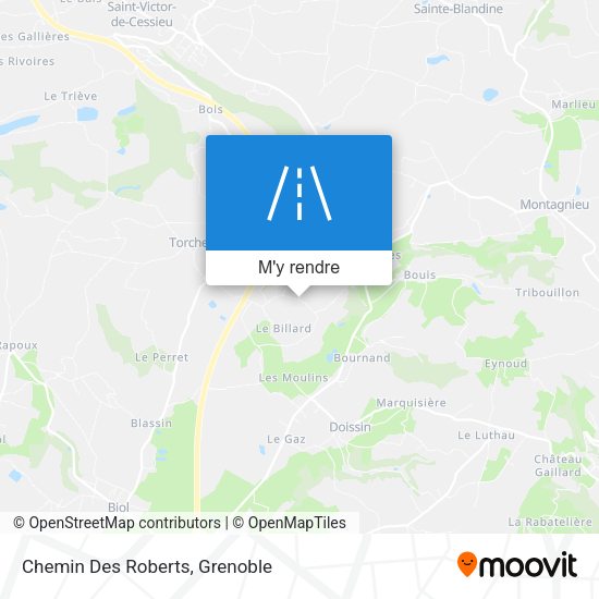 Chemin Des Roberts plan