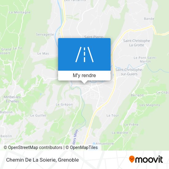Chemin De La Soierie plan