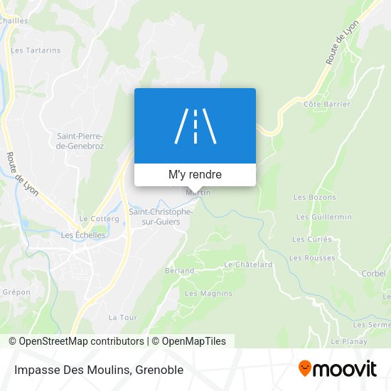 Impasse Des Moulins plan
