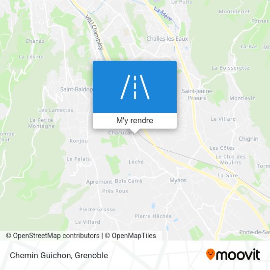 Chemin Guichon plan