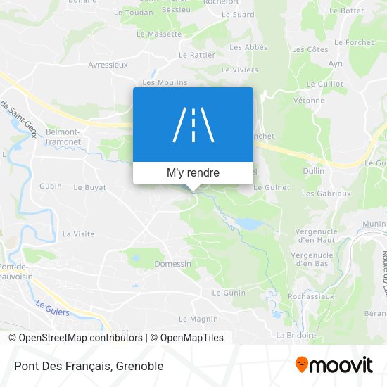 Pont Des Français plan