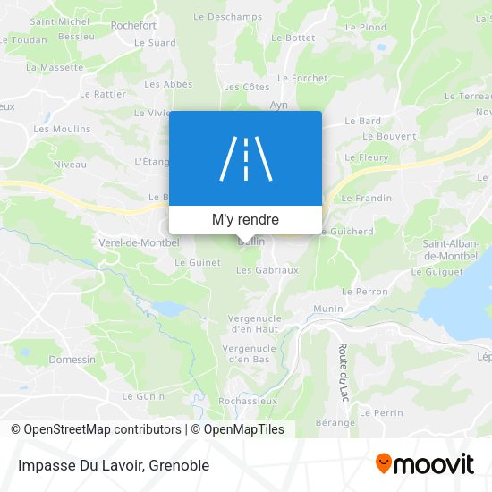 Impasse Du Lavoir plan