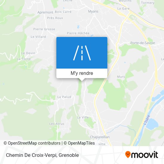 Chemin De Croix-Verpi plan