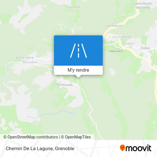Chemin De La Lagune plan