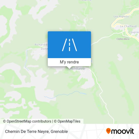 Chemin De Terre Neyre plan