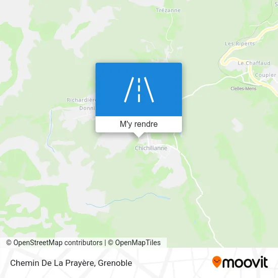 Chemin De La Prayère plan