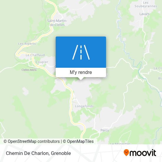 Chemin De Charlon plan