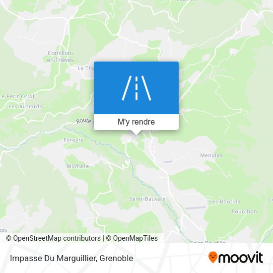 Impasse Du Marguillier plan