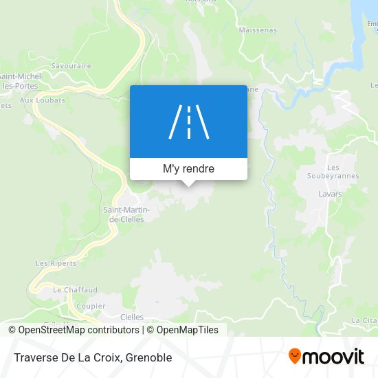 Traverse De La Croix plan
