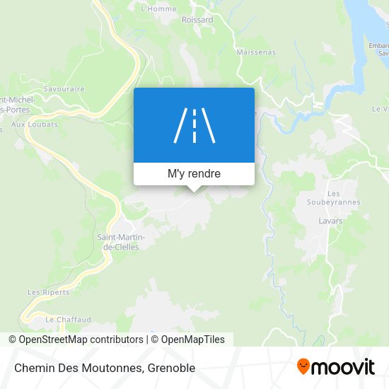 Chemin Des Moutonnes plan