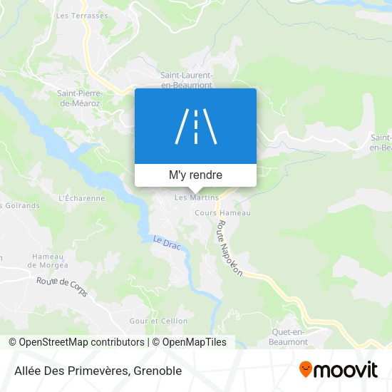 Allée Des Primevères plan