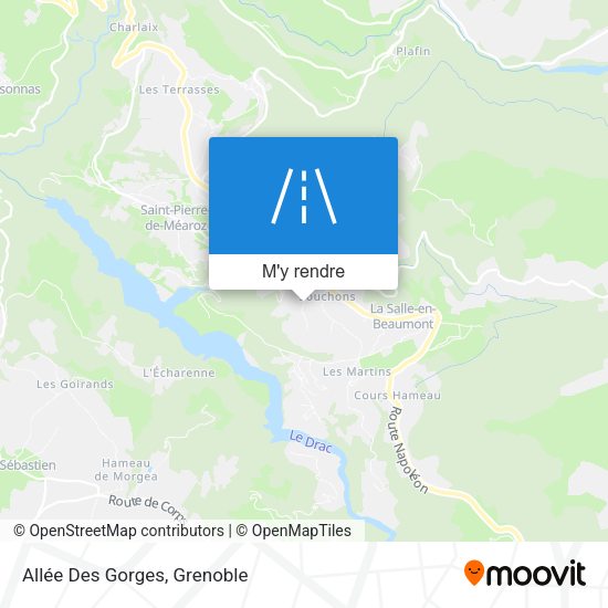 Allée Des Gorges plan