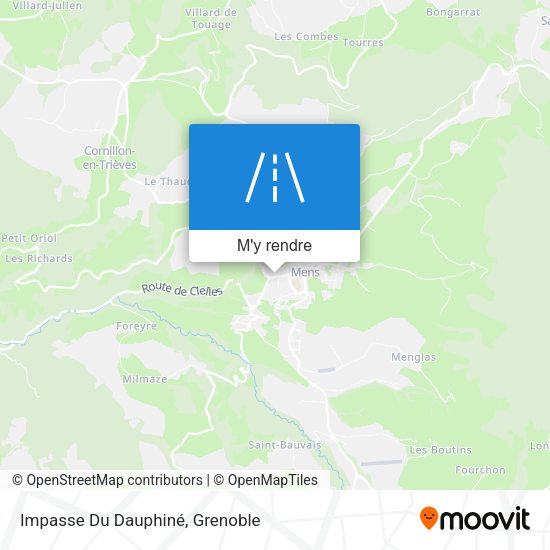 Impasse Du Dauphiné plan