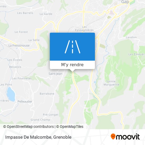 Impasse De Malcombe plan