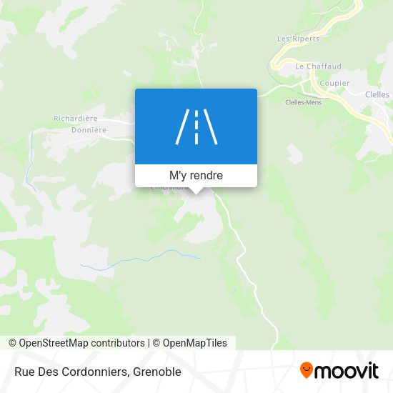 Rue Des Cordonniers plan