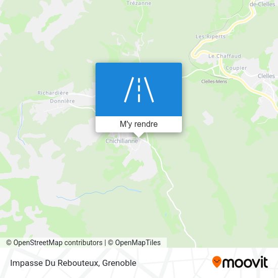 Impasse Du Rebouteux plan