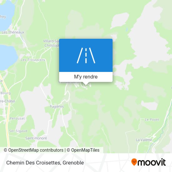 Chemin Des Croisettes plan