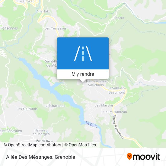 Allée Des Mésanges plan