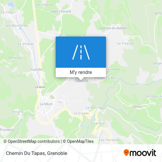 Chemin Du Tapas plan