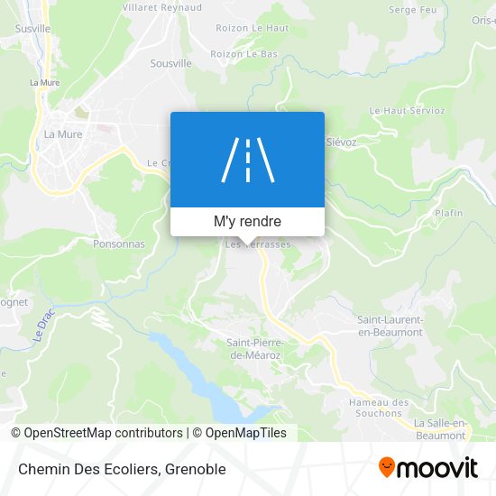 Chemin Des Ecoliers plan