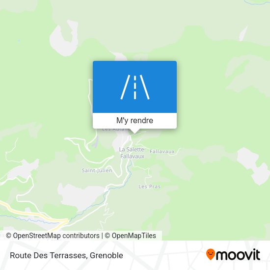 Route Des Terrasses plan