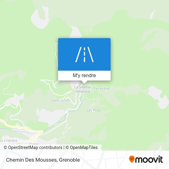Chemin Des Mousses plan