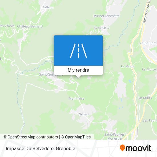 Impasse Du Belvédère plan