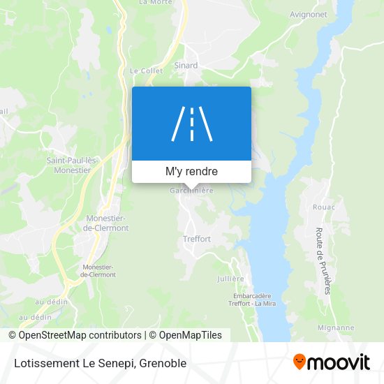Lotissement Le Senepi plan