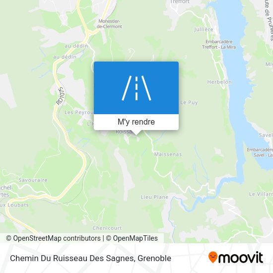 Chemin Du Ruisseau Des Sagnes plan