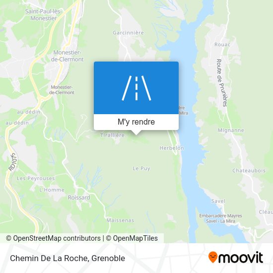 Chemin De La Roche plan