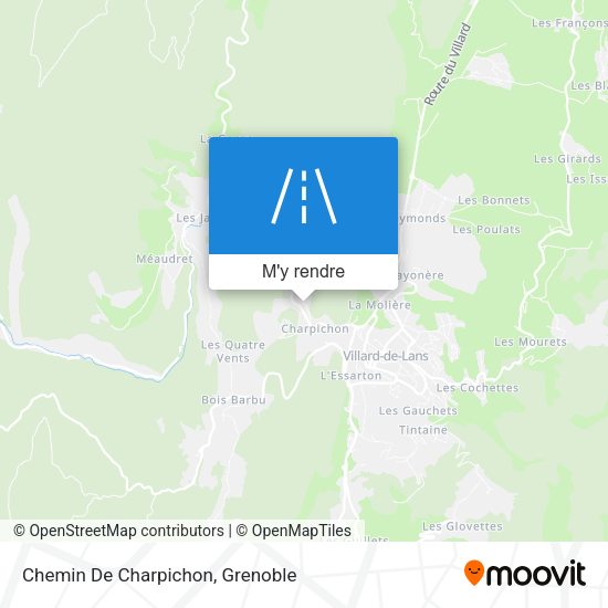Chemin De Charpichon plan