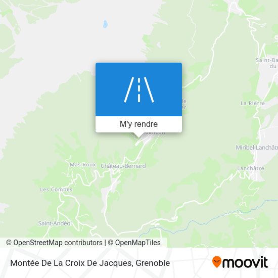 Montée De La Croix De Jacques plan