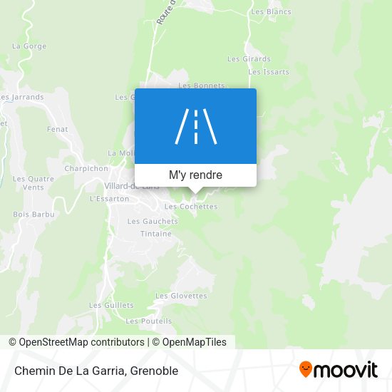 Chemin De La Garria plan