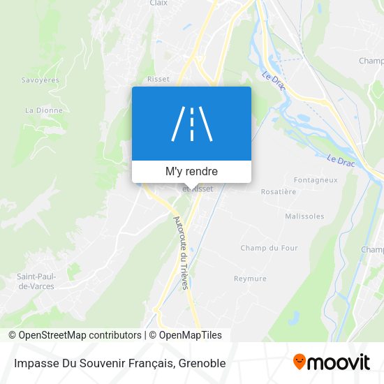 Impasse Du Souvenir Français plan