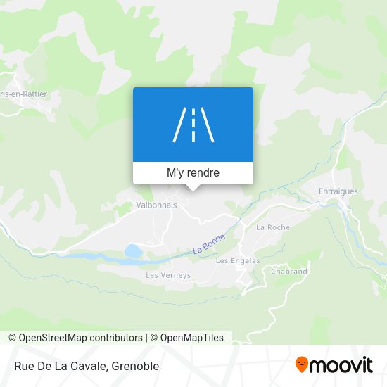 Rue De La Cavale plan