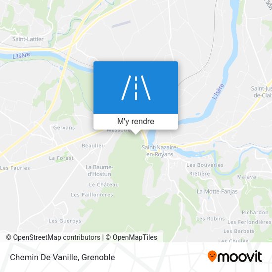 Chemin De Vanille plan