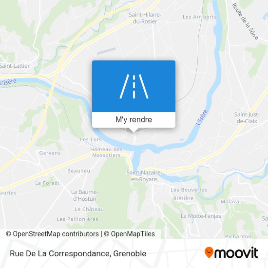 Rue De La Correspondance plan
