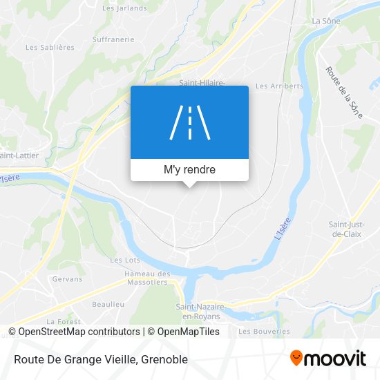 Route De Grange Vieille plan