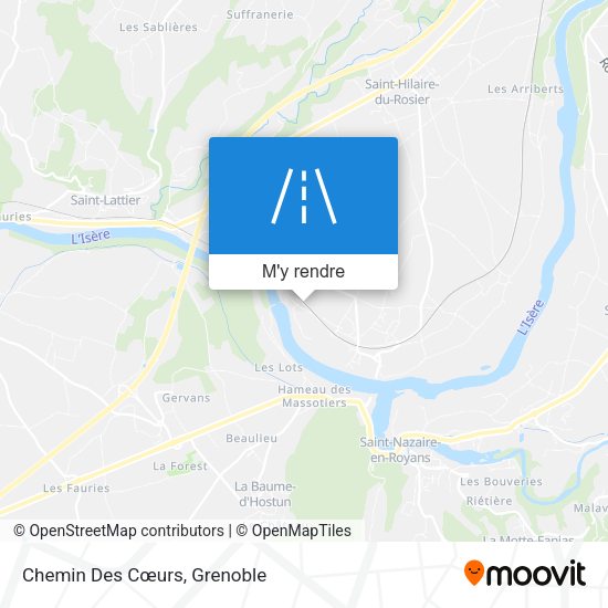 Chemin Des Cœurs plan