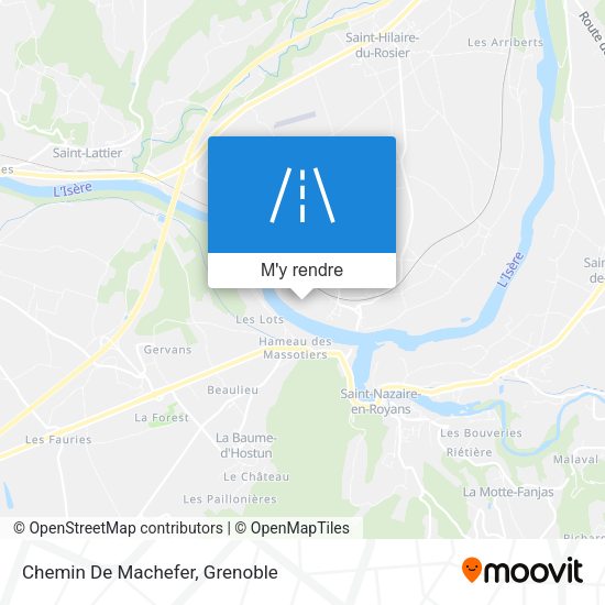 Chemin De Machefer plan