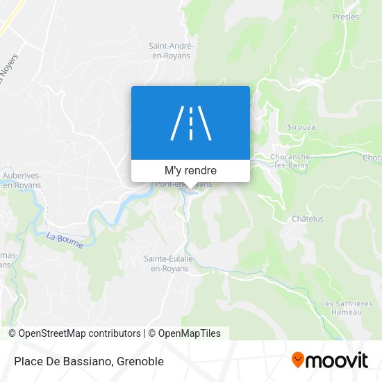 Place De Bassiano plan